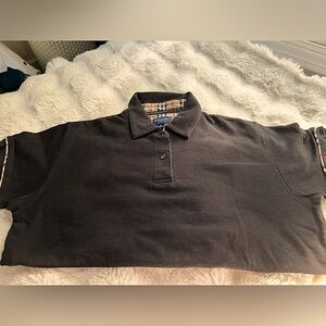 Burberry Women’s Golf Polo with Check Trim